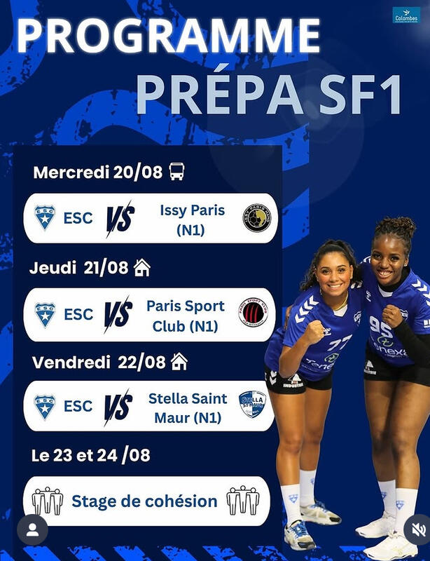 Illustration pour l'actualité Le championnat 2025 2026 approche pour nos SF1...