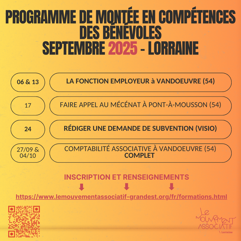 Illustration pour l'actualité Formations gratuites pour bénévoles
