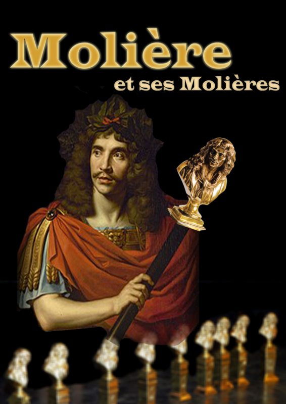 Illustration pour l'actualité Molière et ses Molières, de Molière