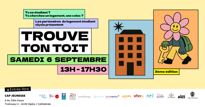 Illustration pour l'actualité 3EME EDITION - TROUVE TON TOIT :