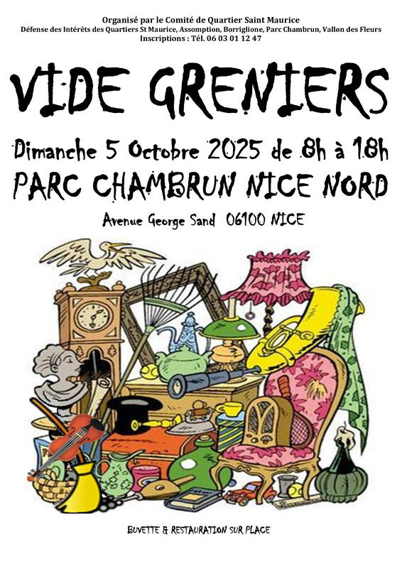 Illustration pour l'actualité Vide greniers d'Automne 2025