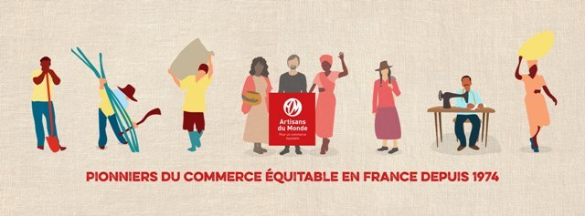 Illustration pour la mission Accueil et vente pour le Commerce Equitable