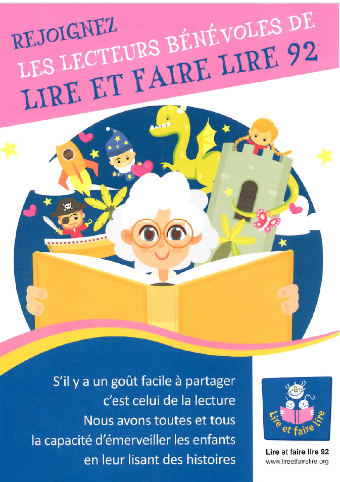 Association Lire Et Faire Lire Dans Les Hauts De Seine