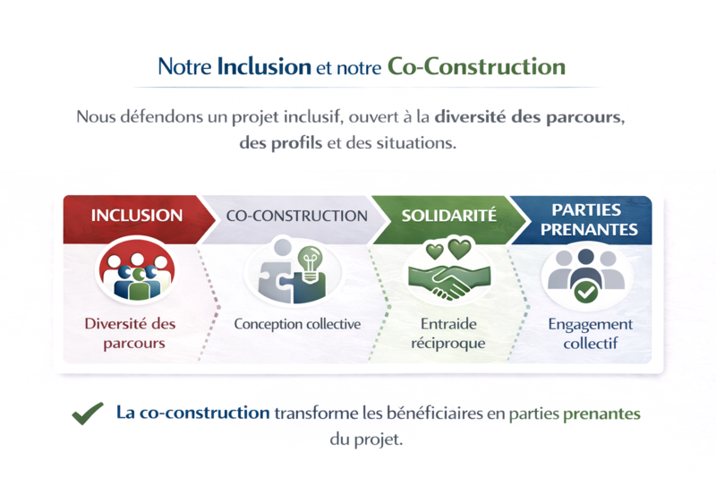 NOTRE INCLUSION ET NOTRE CO-CONSTRUCTION