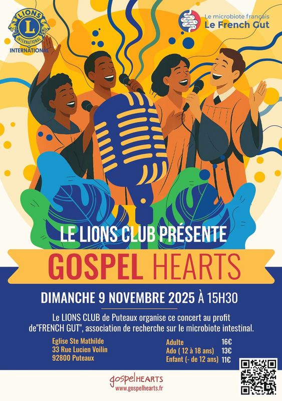 Illustration pour l’événement GOSPEL HEARTS