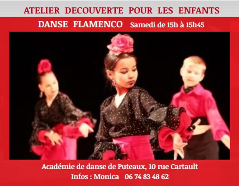 Illustration pour l’événement Ateliers flamenco enfants