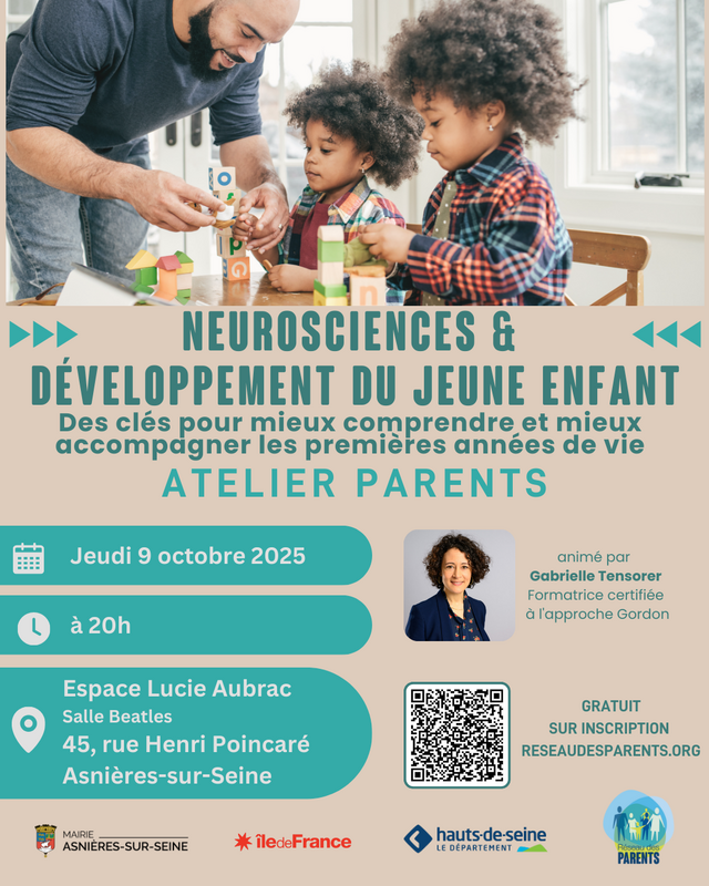 Illustration pour l’événement Atelier parents - Enfants HPI, TDAH, PRECOCES...