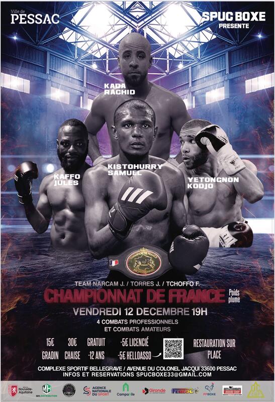 Illustration pour l’événement Gala du SPUC Boxe Anglaise 12 décembre 2025 à 19h