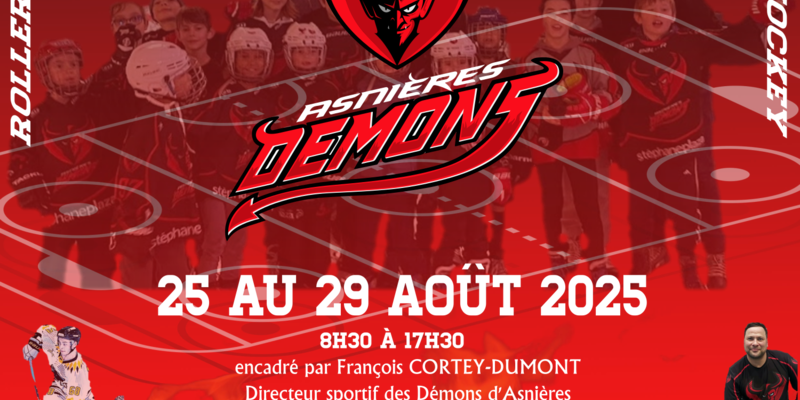 Illustration pour l’événement Stage Roller Hockey Jeunesse