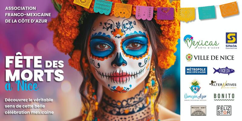 Illustration pour l’événement Día de muertos - Fête des morts à Nice