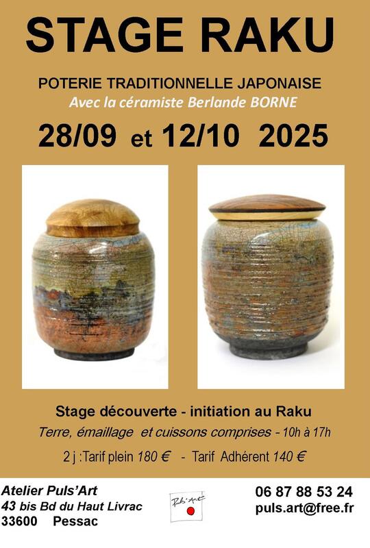 Illustration pour l’événement STAGE INITIATION RAKU
