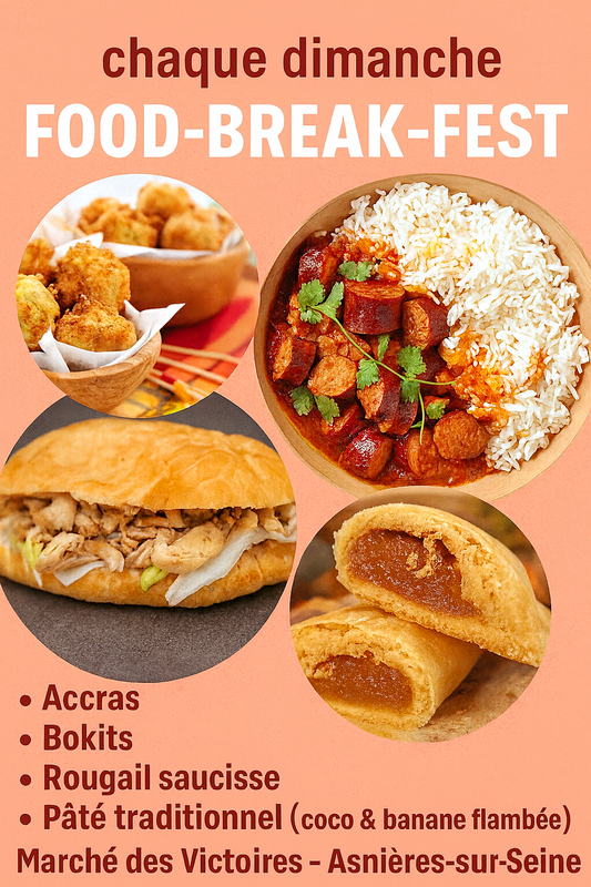 Illustration pour l’événement Food-break- fest : les saveurs antillaises d'Asnières