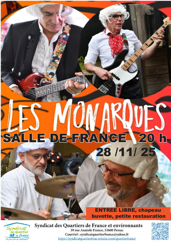 Illustration pour l’événement café associatif et concert pop/rock