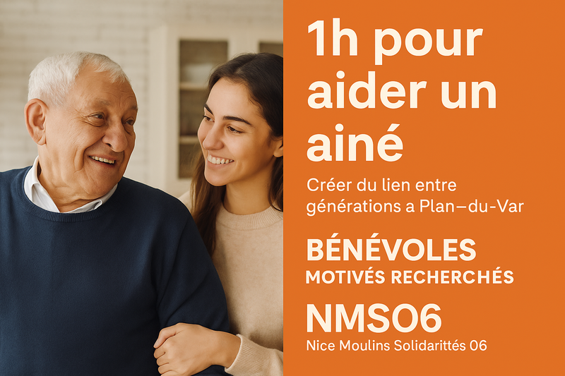 Illustration pour la mission Créer du lien entre générations à Plan-du-Var