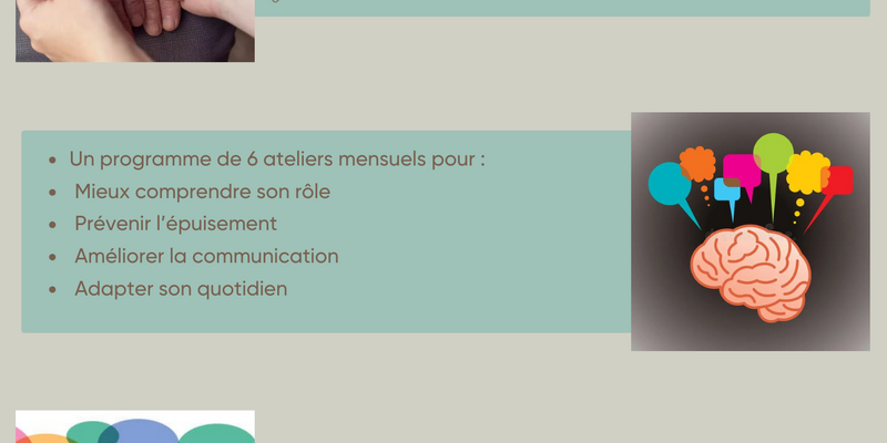 Illustration pour l’activité atelier conférence pour mieux vivre son rôle d'aidant