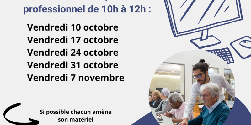 Illustration pour l’activité L'informatique après 60ans? Facile!