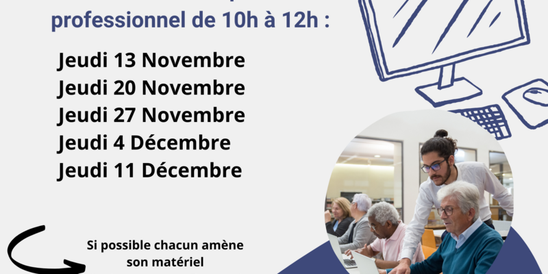 Illustration pour l’activité L'informatique après 60ans? Facile!